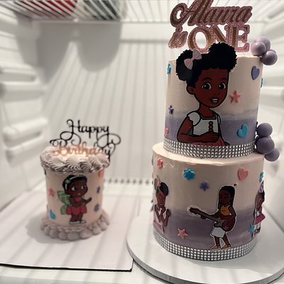 Two Tiered Cakes