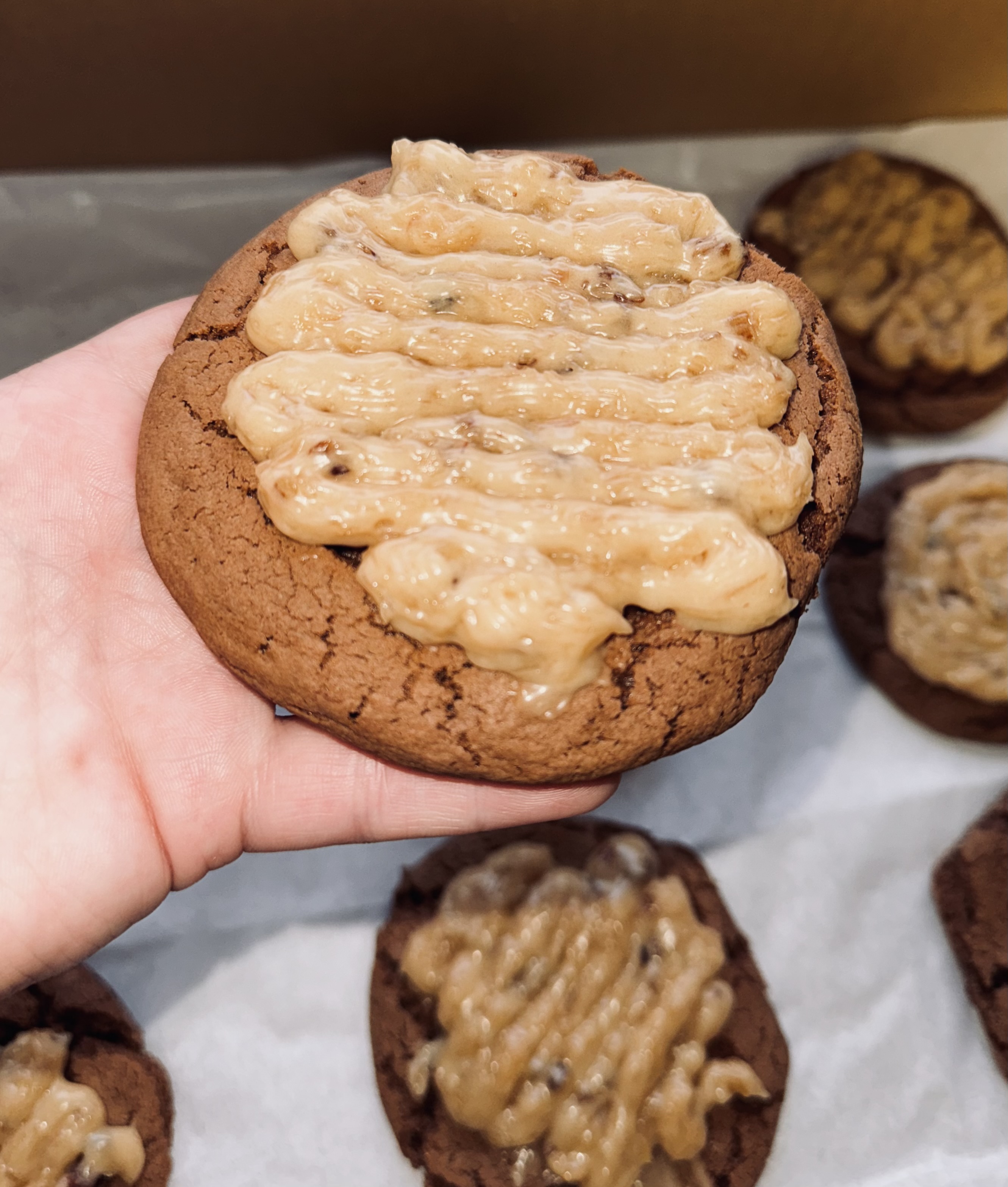 German Chocolate Delights (Dozen)