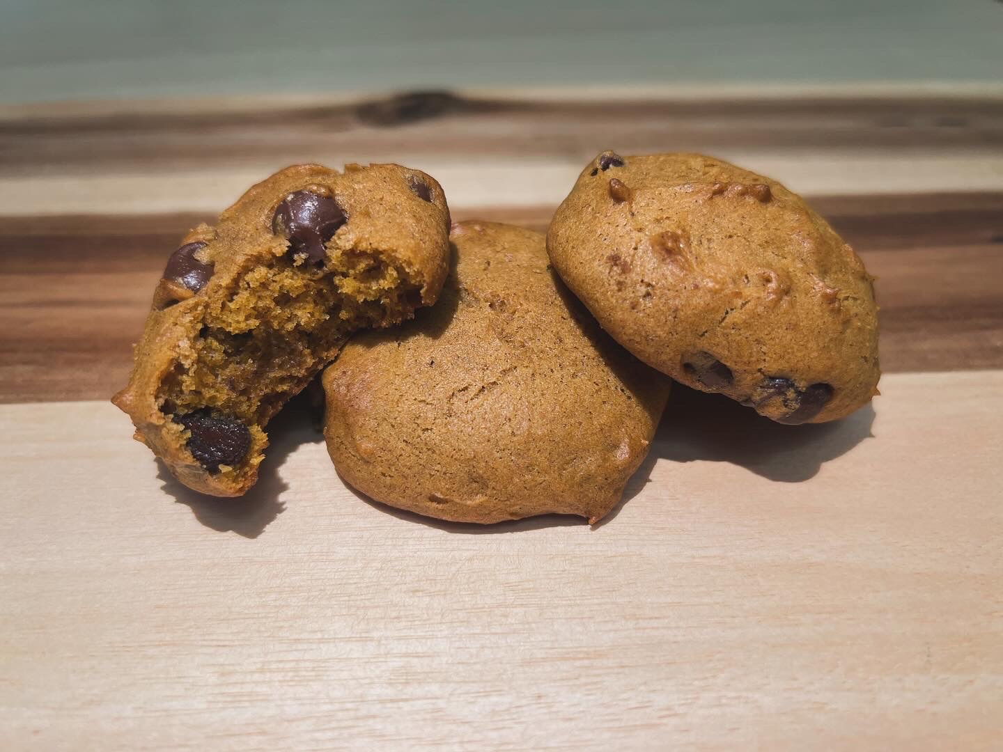 Pumpkin Chocolate Chip Cookies