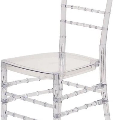 Clear Chair Rental $3.00 Per Chair 