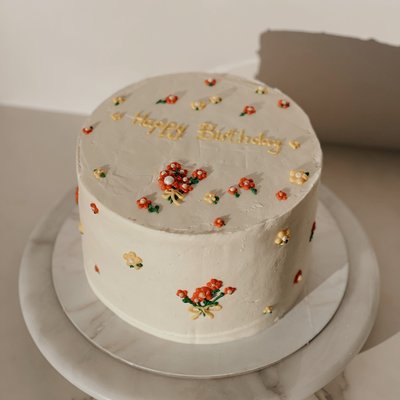 Spring Flower Cake 