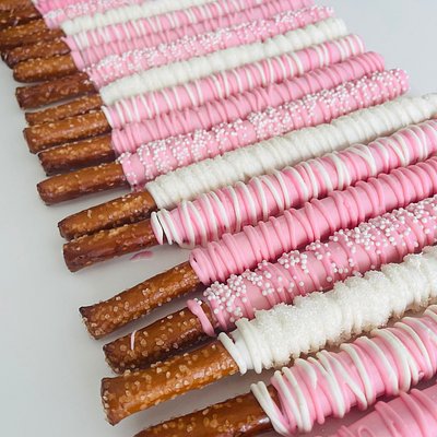 Chocolate Covered Pretzel Sticks 