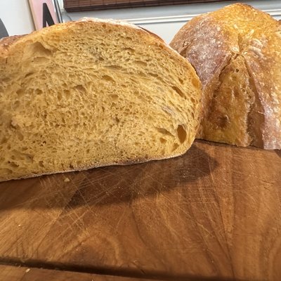 Pumpkin spice sourdough