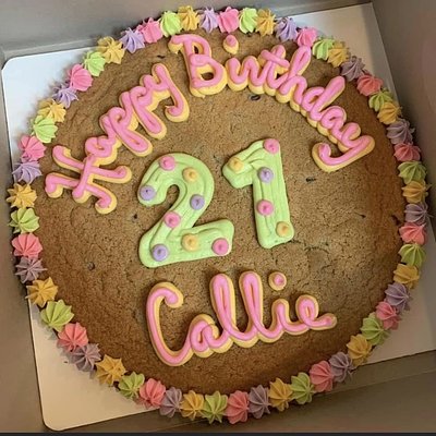 10” Round Cookie Cake