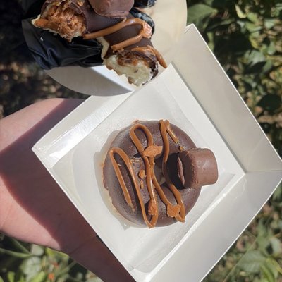 Butterfinger Cheesecake Donut 