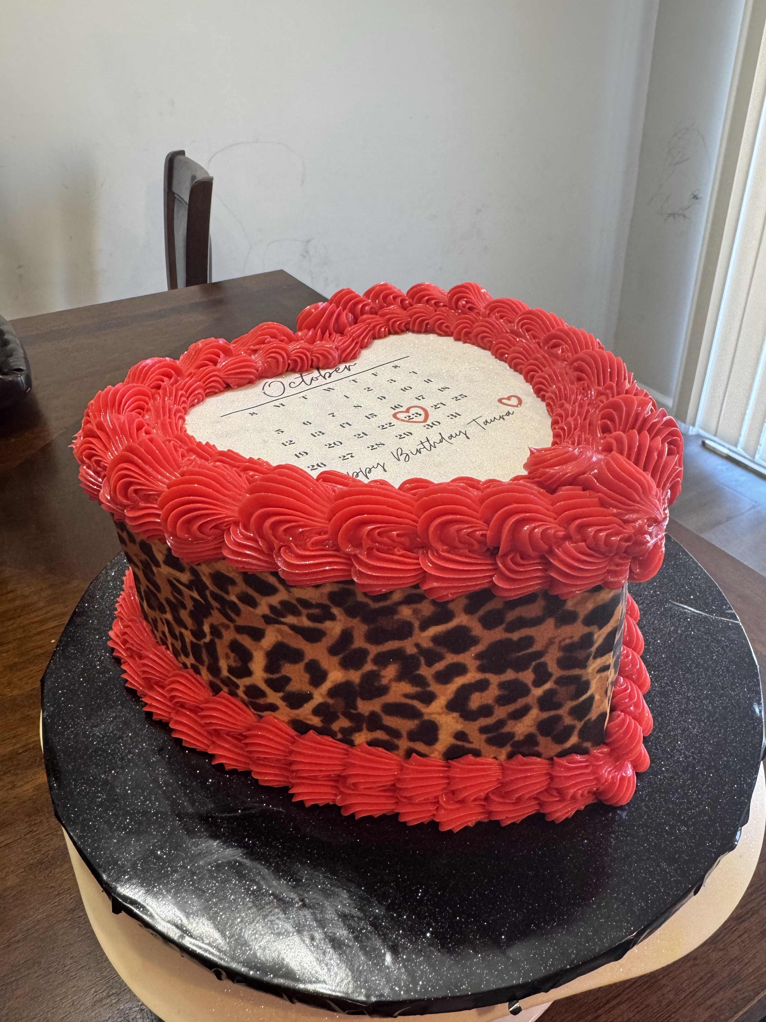 8inch Heart Cake 