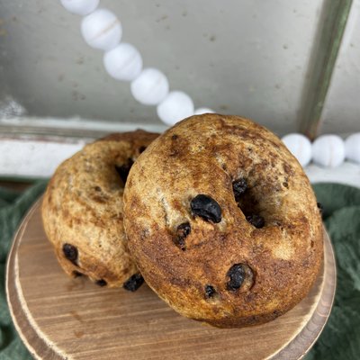 Cinnamon Raisin Bagels - Pack Of 4