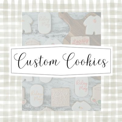 Standard Size Custom Cookies