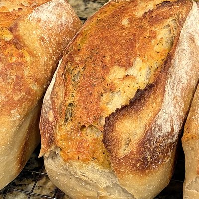 Sourdough Bread - Italian Herb & Cheese