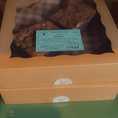 Classic Brownies - Half Dozen