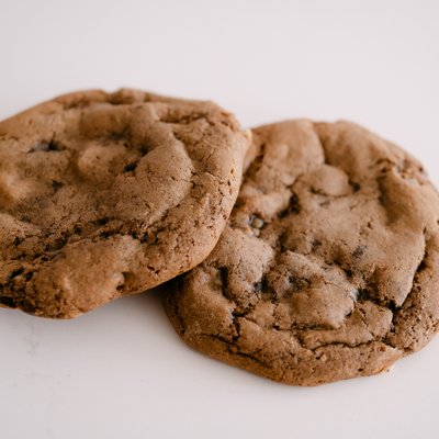 The Chester Reserve (Root-beer double chocolate Carmel Brownie With toffee cookie)