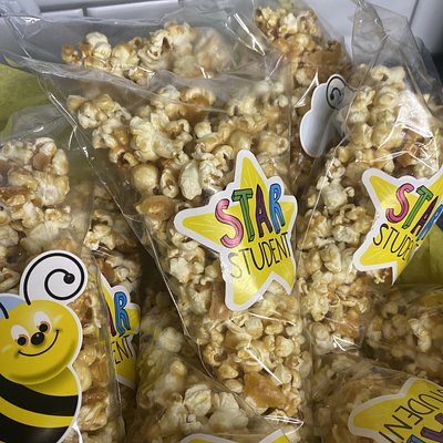 Caramel Popcorn Bags 