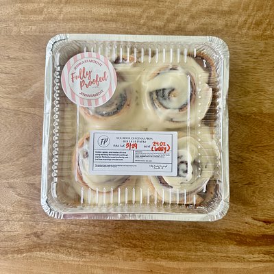 Sourdough Cinnamon Rolls (4-Pack)