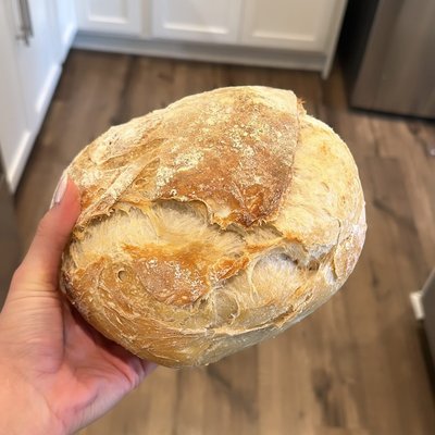 plain sourdough bread