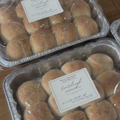 Sourdough Dinner Rolls (12 Count) 