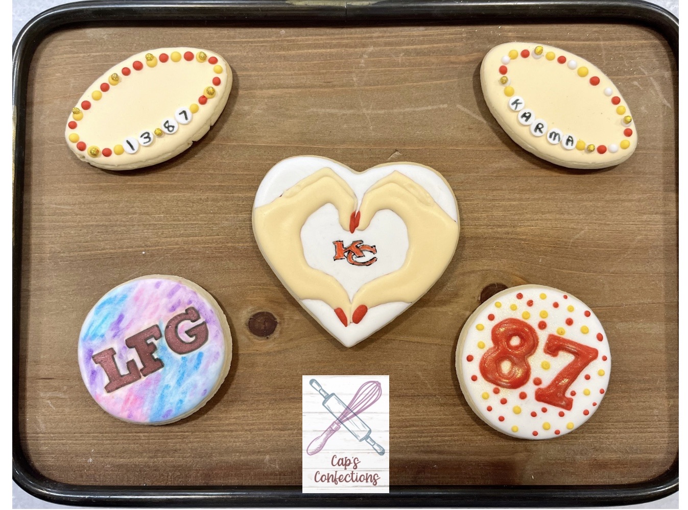 Cap’s Premium Custom Sugar Cookies