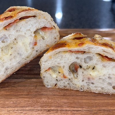 Pepperoni & Mozzarella Sourdough  