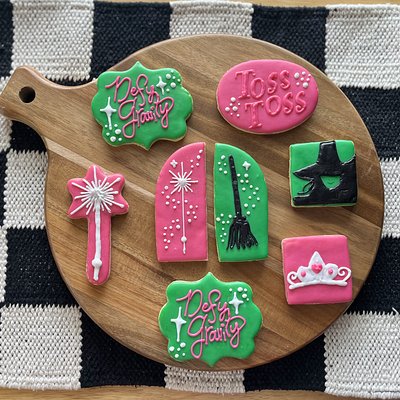 Complex Hand Pipe Sugar Cookies