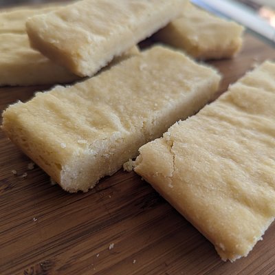 Vanilla Bean Shortbread Cookies--x6
