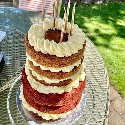 Two Tiered (3 Layer Ea.) 4 Inch & 6 Inch