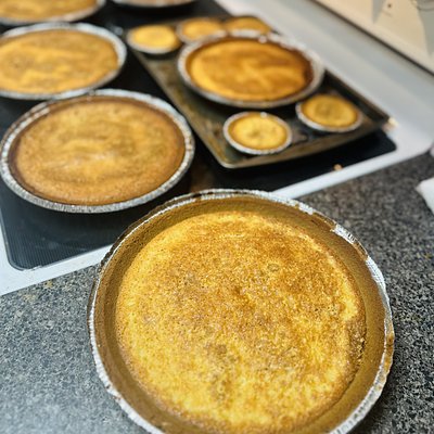 6 Oz Double Crusted Sweet Potato Pie On Graham Cracker Crust 
