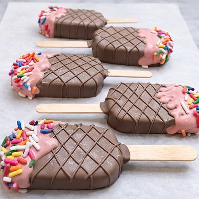 Themed Cakesicles- Cookies & Cream