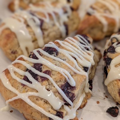 Cranberry Orange Sourdough Scones: 4-pack