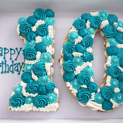 Double Digit ( Two Layer ) Cookie Cake