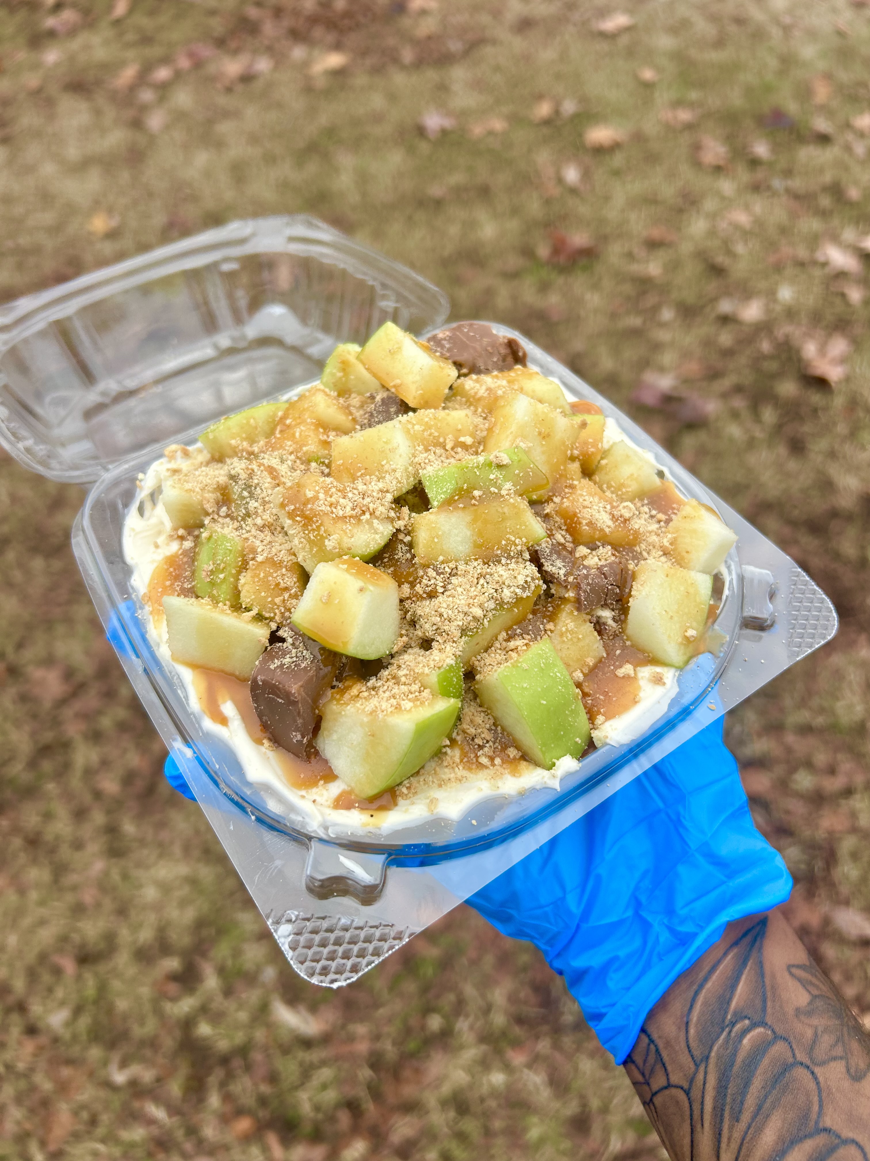 cheesecake apple salad 🍏