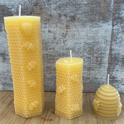 2 Inch Votive Bees Wax Candle