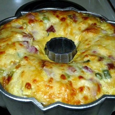 Savory Breakfast Bundt Cake