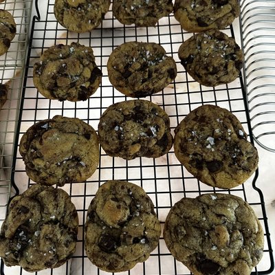 Brown Butter Sourdough Chocolate Chip Cookies 