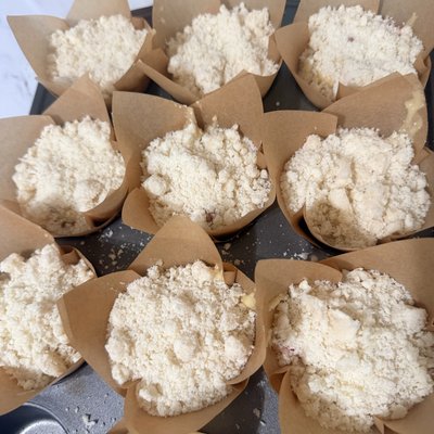 Strawberry Cream Muffins