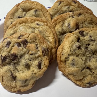 Chocolate Chip Cookies (6 Per Bag)