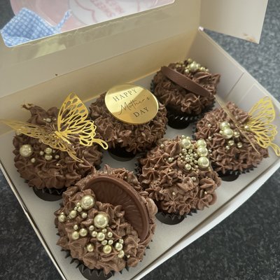 Chocolate Orange Cupcakes (Box of 4)