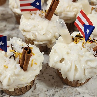 Coquito Cupcake each