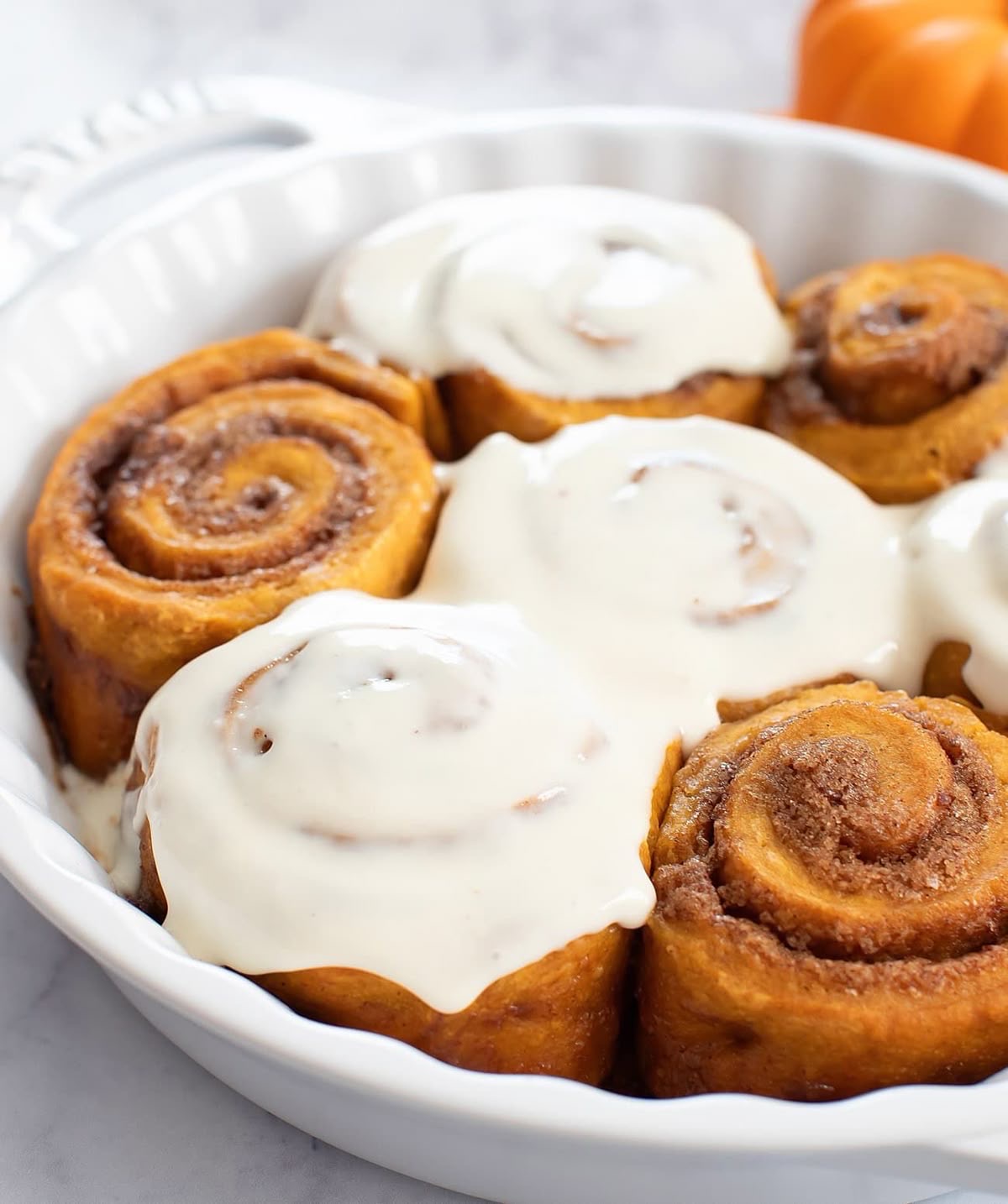 pumpkin pie roll