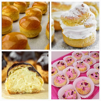 Cream Puffs (Profiteroles)