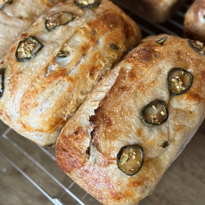Cheddar Jalepeño Sourdough