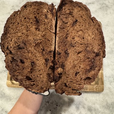 Double Chocolate Chip Sourdough Loaf 