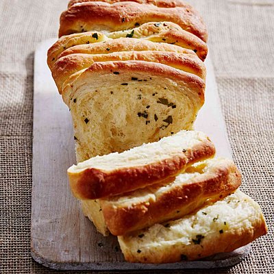 Italian Garlic Pull Apart Loaf Organic Sourdough 