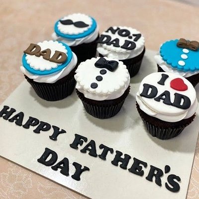 Fathers Day Cupcakes 