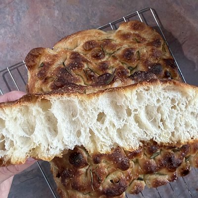 Full Rosemary & Sea Salt Focaccia (9x13)