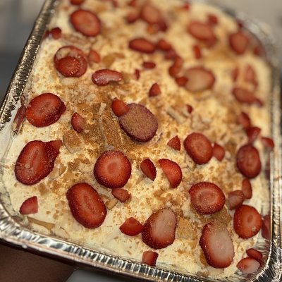 Banana Pudding With Strawberries No Banana Pan