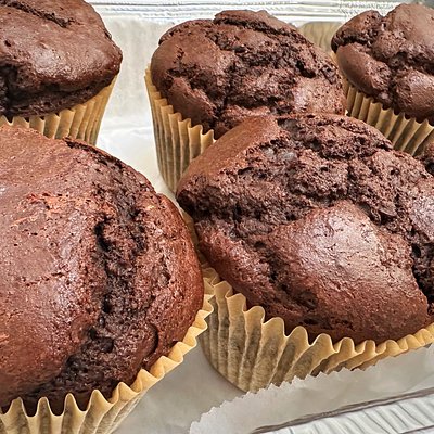 Gluten Free Double Chocolate Muffins