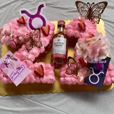 Number/Letter Cakes 8” (serves up to 8 each # Or Letter) Starting @