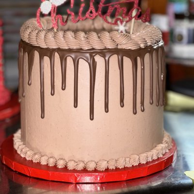 Triple Chocolate  Cake 
