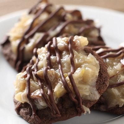 German Chocolate Cookies 