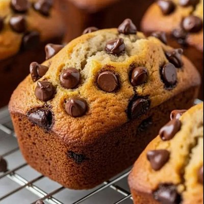 Mini Loaves Chocolate Chip Banana Bread 