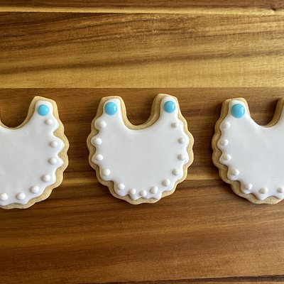Baby shower Sugar cookies - Boy